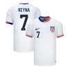 Camiseta de fútbol Estados Unidos Reyna 7 Primera Equipación 2024 - Hombre